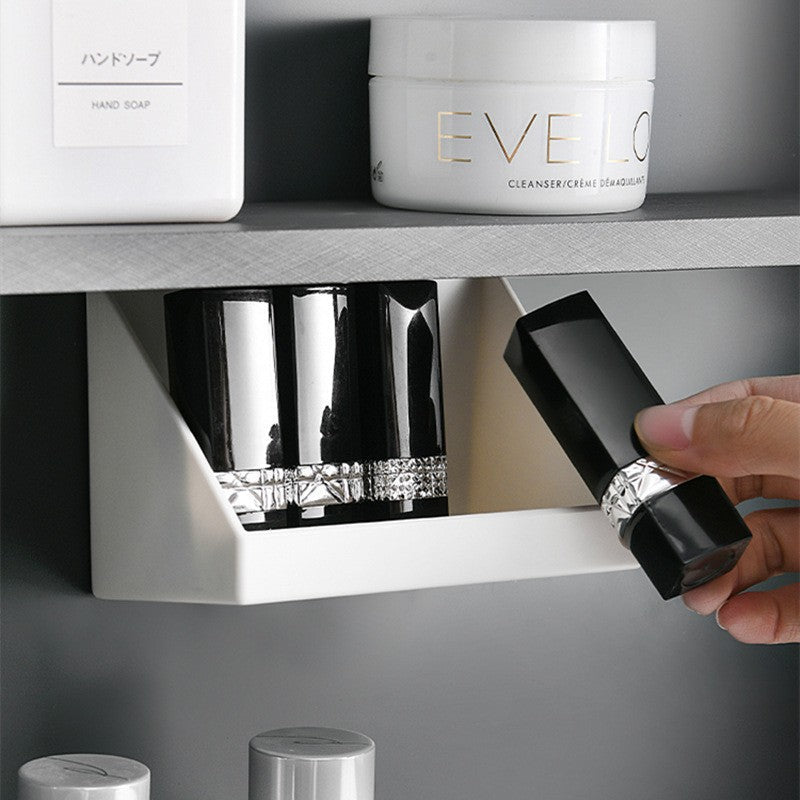 Wandmontierter Kosmetik-Organizer-Regal