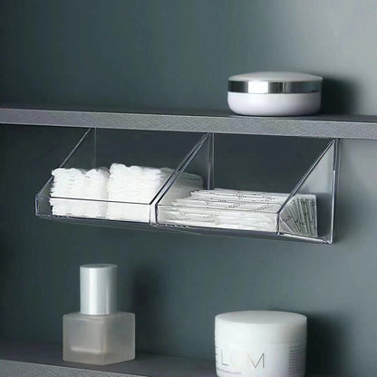 Wandmontierter Kosmetik-Organizer-Regal